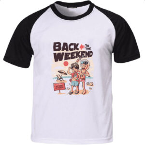 Camiseta Raglan Back to the weekend