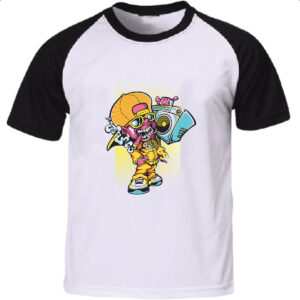 Camiseta Raglan Zombie sound