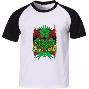 Camiseta Raglan Zombie star 2