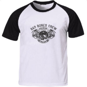 Camiseta Raglan Bad bones crew