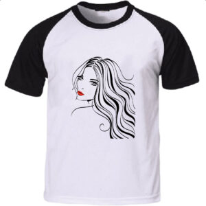 Camiseta Raglan Beautiful Girl 1