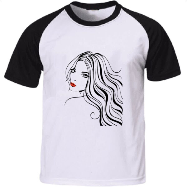 Camiseta Raglan Beautiful Girl 1
