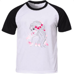 Camiseta Raglan Beautiful Girl 2