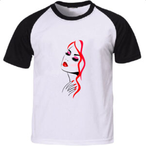 Camiseta Raglan Beautiful Girl 4