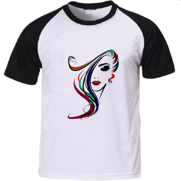 Camiseta Raglan Beautiful Girl 5