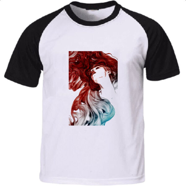 Camiseta Raglan Beautiful Girl 6