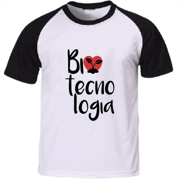 Camiseta Raglan Biotecnologia