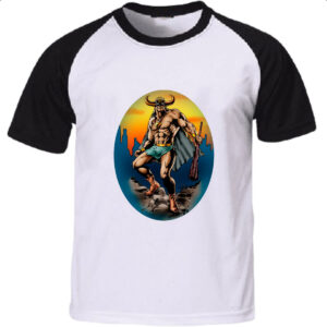 Camiseta Raglan Nostalgia Mightor Sunset