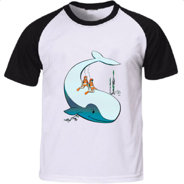 Camiseta Raglan Nostalgia Moby Dick