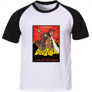 Camiseta Raglan Dogzilla