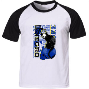 Camiseta Raglan El gato negro