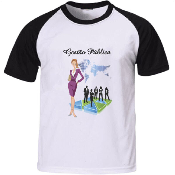 Camiseta Raglan Gestao Publica