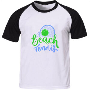 Camiseta Raglan Beach tennis