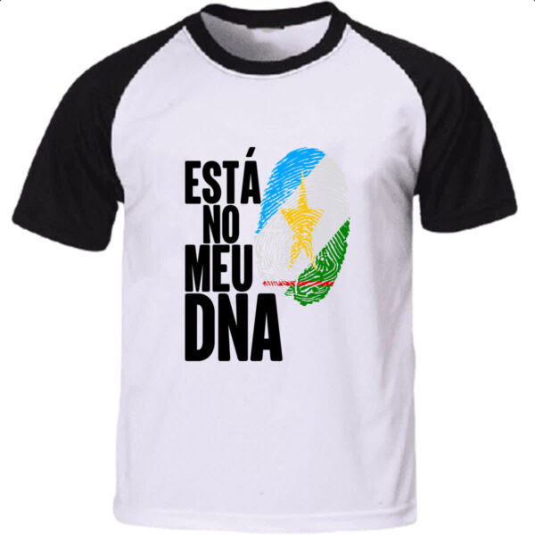 Camiseta Raglan Esta no meu DNA Roraima