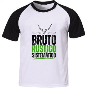 Camiseta Raglan Bruto Rustico Sistematico