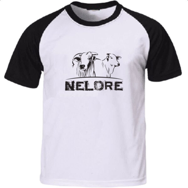 Camiseta Raglan Vaca Nelore 1