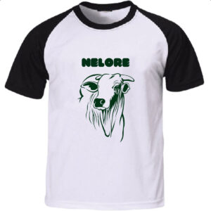 Camiseta Raglan Vaca Nelore 2