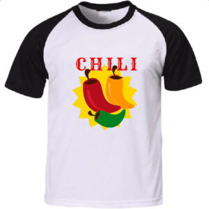 Camiseta Raglan Chili Pimenta