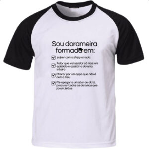 Camiseta Raglan Dorameira formada