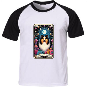 Camiseta Raglan Taro cachorro Collie