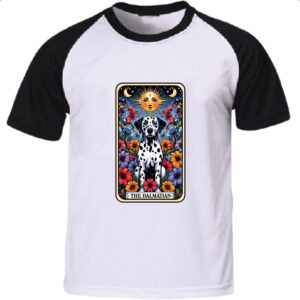 Camiseta Raglan Taro cachorro Dalmata
