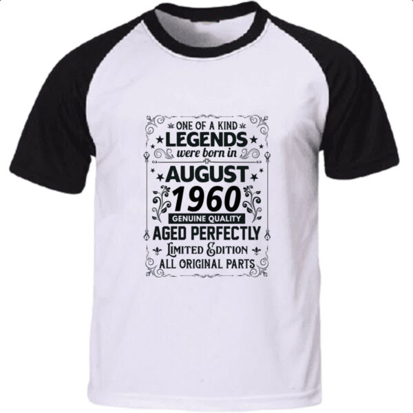 Camiseta Raglan Legends Were Born AGO-1960