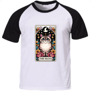 Camiseta Raglan Taro gato Manes