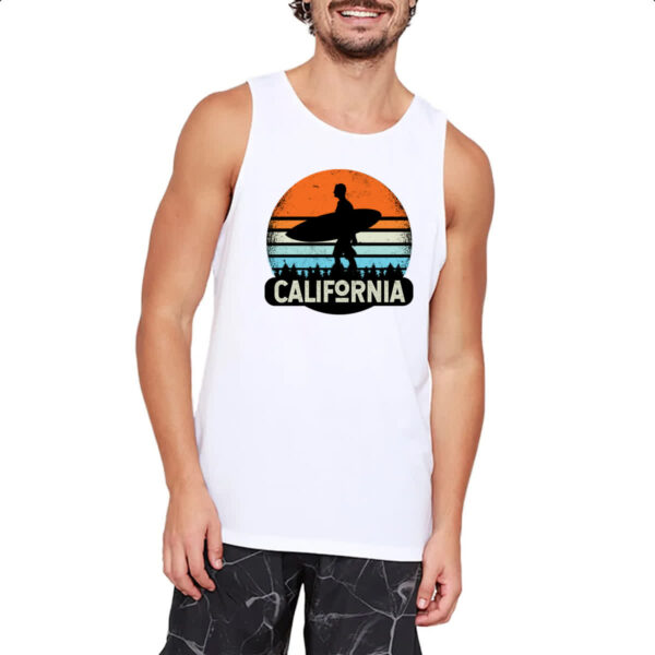 Camiseta Regata Surf California Sunset - Imagem 2