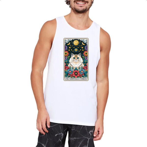 Camiseta Regata Taro gato Noruegues da Floresta - Imagem 2