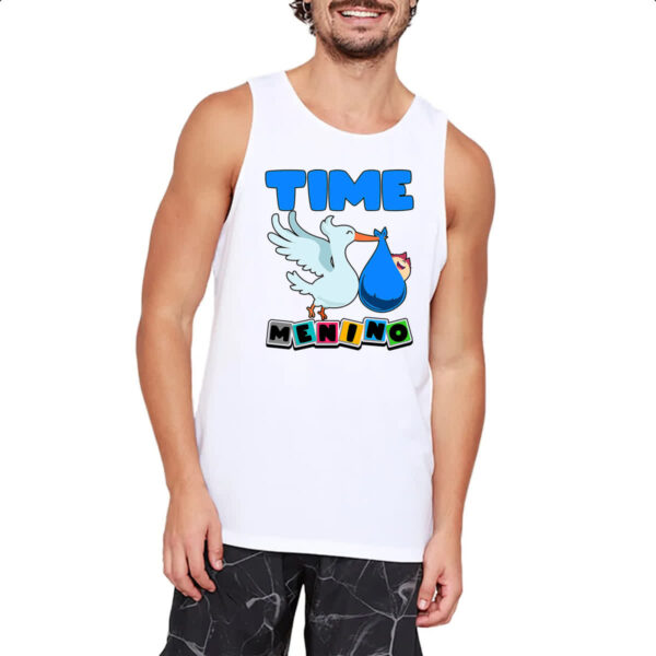 Camiseta Regata Cegonha Time Menino - Imagem 2
