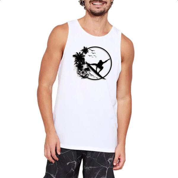 Camiseta Regata Surf Noir Design - Imagem 2