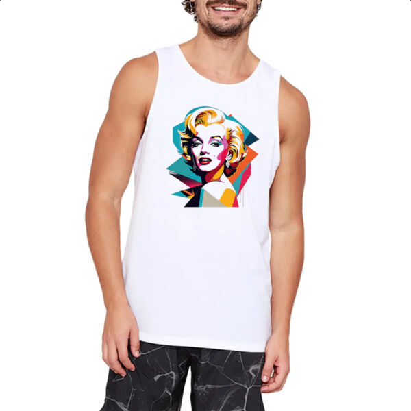 Camiseta Regata Marilyn Monroe Portait - Imagem 2