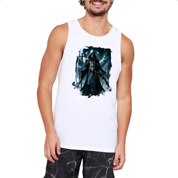 Camiseta Regata Grim Reaper Lua Minguante - Imagem 2