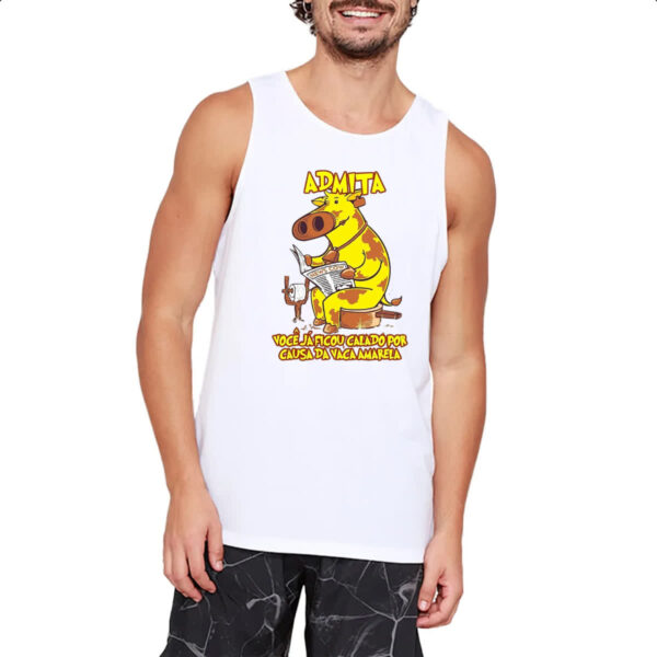 Camiseta Regata Calado pela vaca amarela - Imagem 2