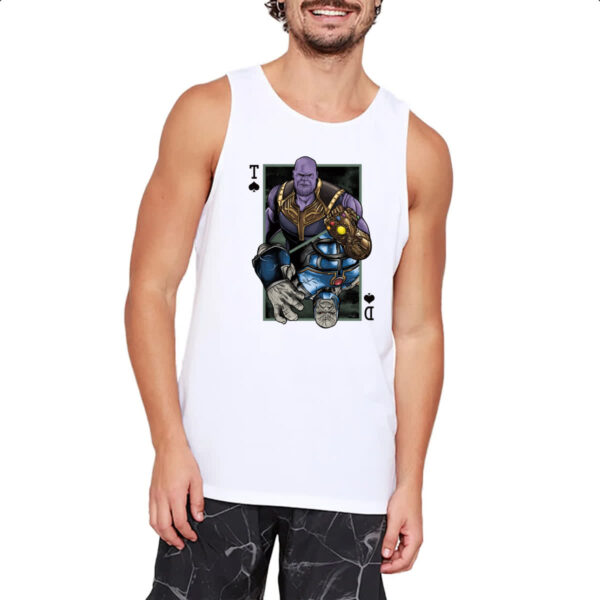 Camiseta Regata Thanos e Darkseid - Imagem 2