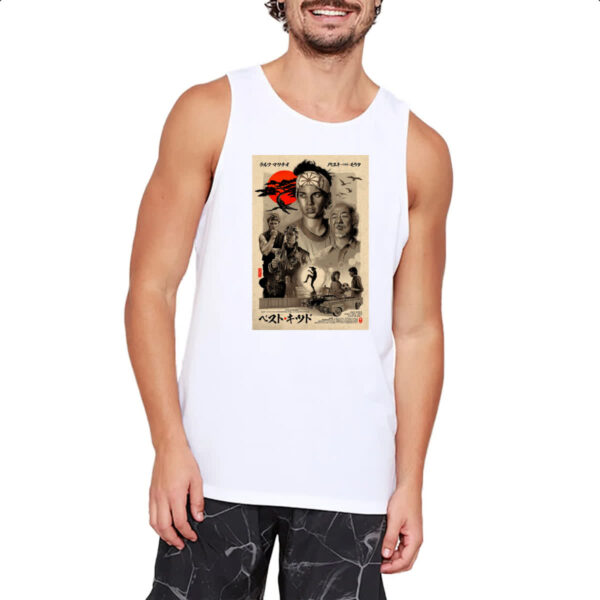 Camiseta Regata The Karate Kid Poster Japao - Imagem 2