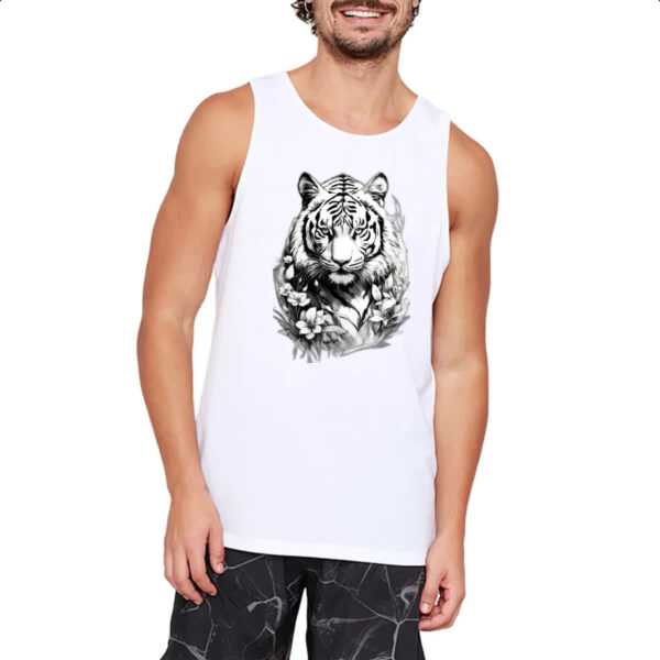 Camiseta Regata Tigre albino - Imagem 2