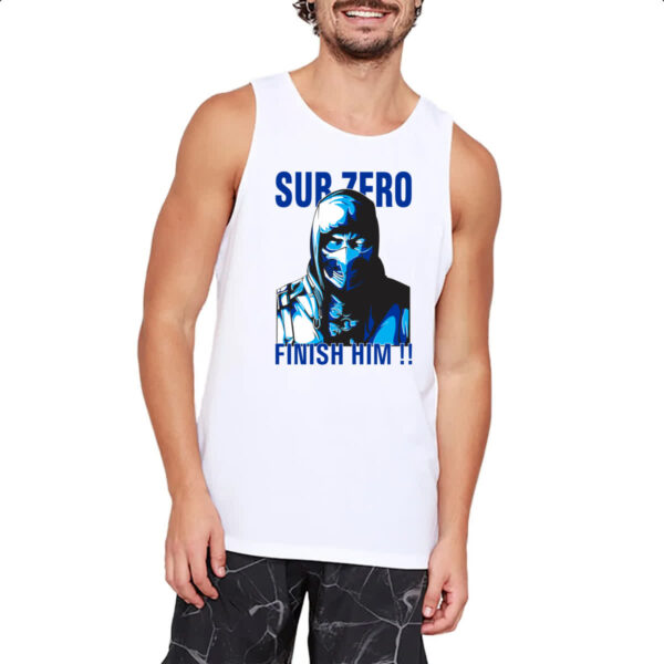 Camiseta Regata Sub Zero Finish Him!! - Imagem 2