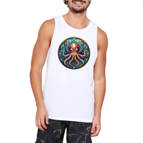 Camiseta Regata Vitral Octopus - Imagem 2