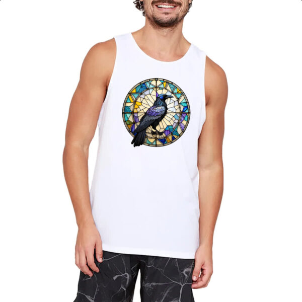 Camiseta Regata Vitral corvo - Imagem 2