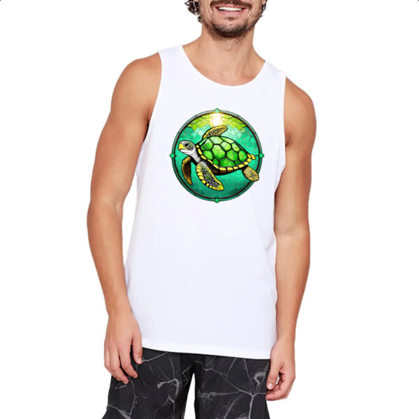 Camiseta Regata Vitral tartaruga - Imagem 2