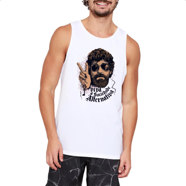 Camiseta Regata Viva sociedade alternativa - Imagem 2