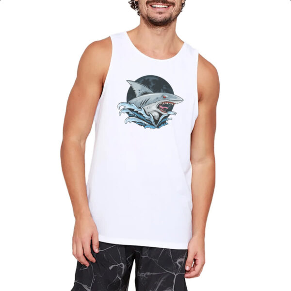 Camiseta Regata Tubarao de Malibu - Imagem 2