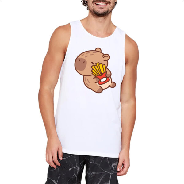 Camiseta Regata Capivara Fritas - Imagem 2