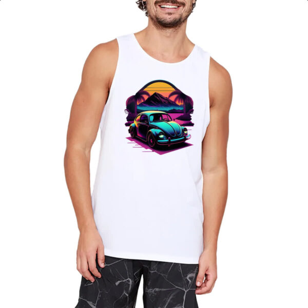 Camiseta Regata Fusca Sunset Art - Imagem 2