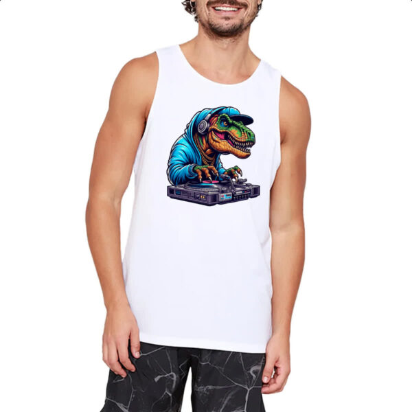 Camiseta Regata T-Rex DJ - Imagem 2