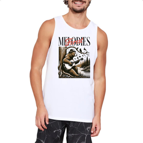 Camiseta Regata Urso Melodia da Floresta - Imagem 2