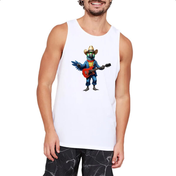 Camiseta Regata Papaguaio guitarrista - Imagem 2