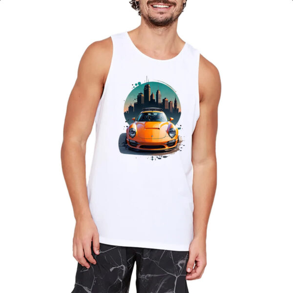Camiseta Regata Porche sunset city - Imagem 2
