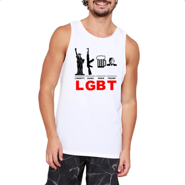 Camiseta Regata LGBT - American Parody - Imagem 2